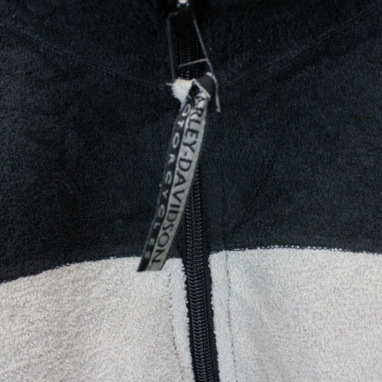 HARLEY DAVIDSON 90s 1/4 Zip Fleece Black | XXL