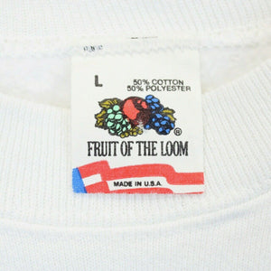 NFL 90s Buffalo BILLS Sweatshirt White | Medium