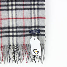 Load image into Gallery viewer, BURBERRY 00s Nova Check Scarf | Grey
