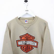 Load image into Gallery viewer, HARLEY DAVIDSON 90s Sweatshirt Beige | Large
