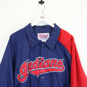 MLB STARTER 90s Cleveland INDIANS Jacket | Large
