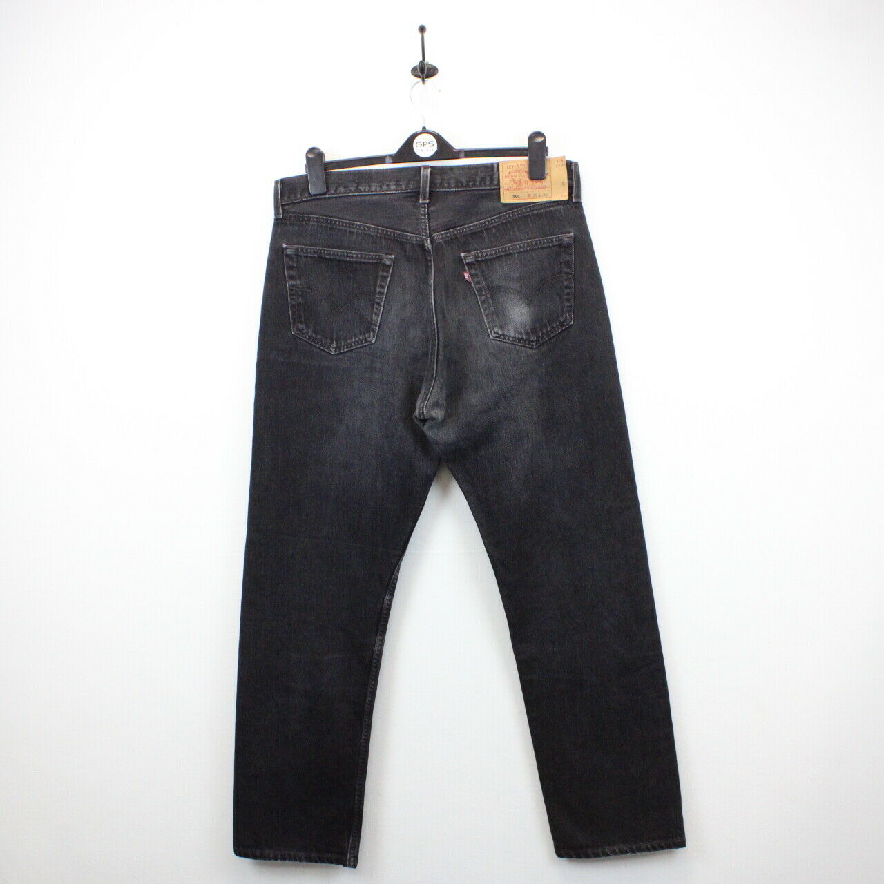 LEVIS 501 Jeans Black Charcoal | W36 L32