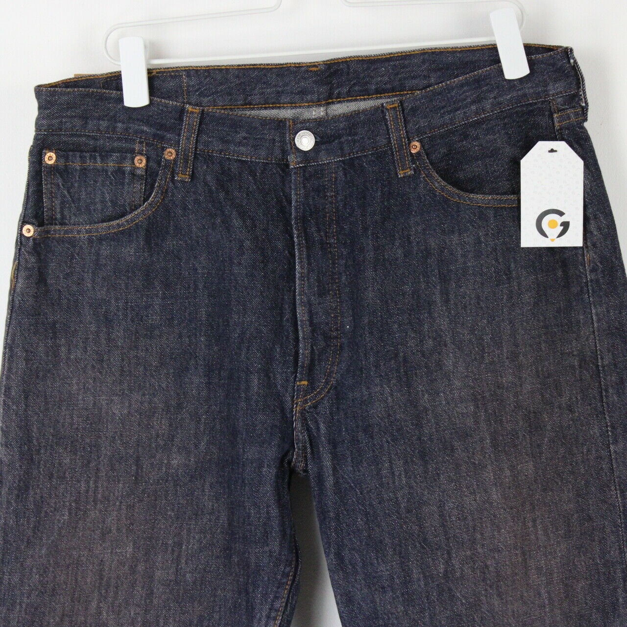 Mens LEVIS 501 Jeans Indigo | W36 L34