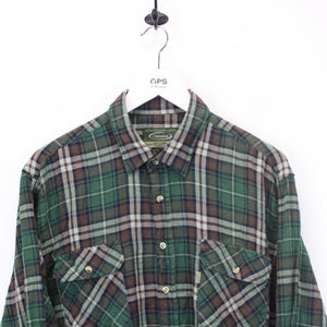 CHAMPION Check Shirt Green | XL