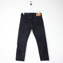 Load image into Gallery viewer, Mens LEVIS 501 Jeans Black Charcoal | W33 L32
