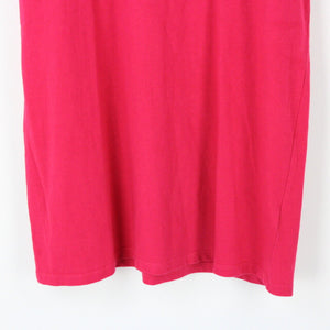Womens TOMMY HILFIGER T-Shirt Dress Pink | XL