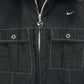 Womens NIKE 90s Track Top Black | Medium