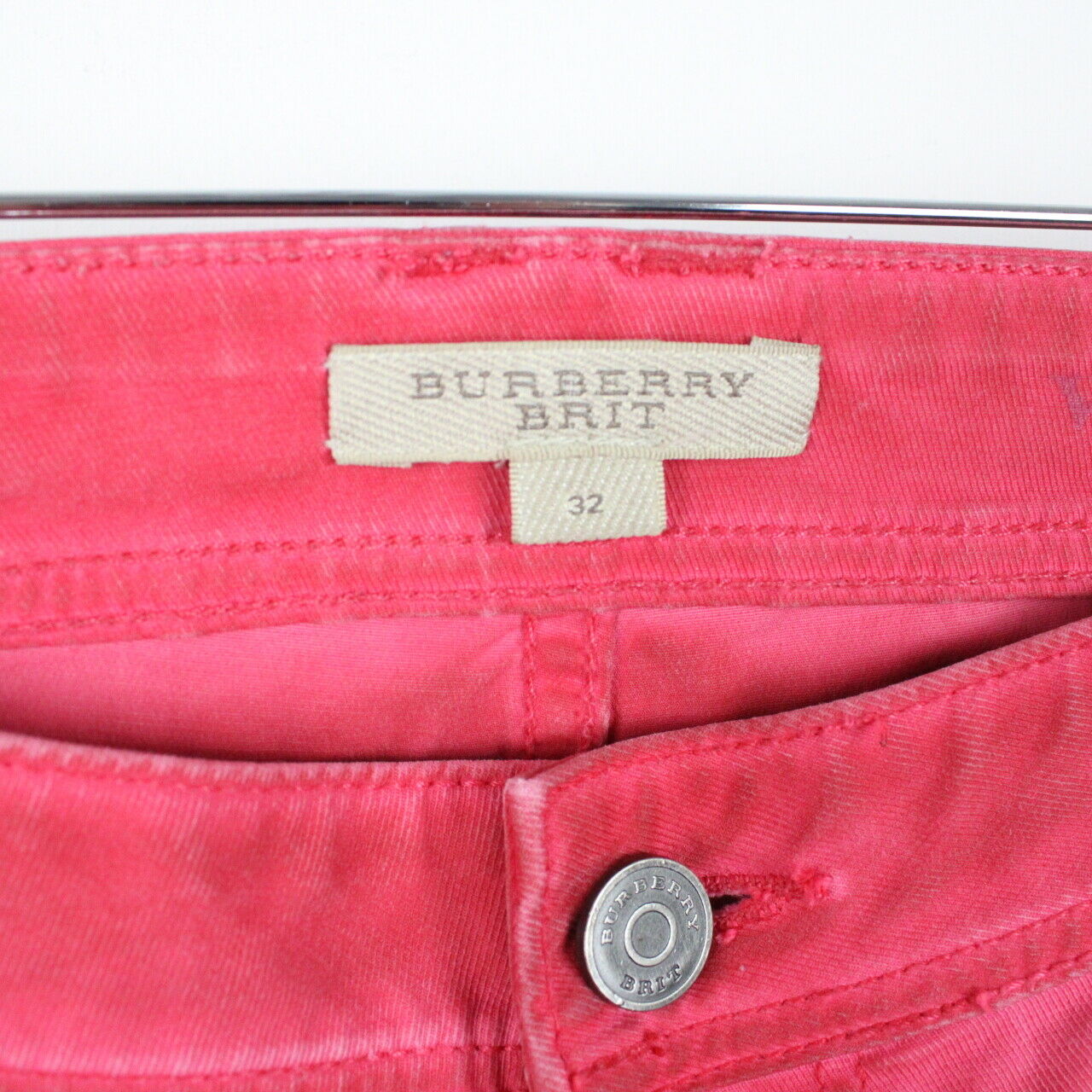 Womens BURBERRY Jeans Pink | W32 L30