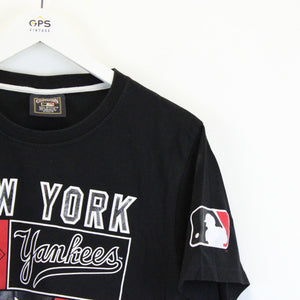 MAJESTIC New York YANKEES T-Shirt Black | Small