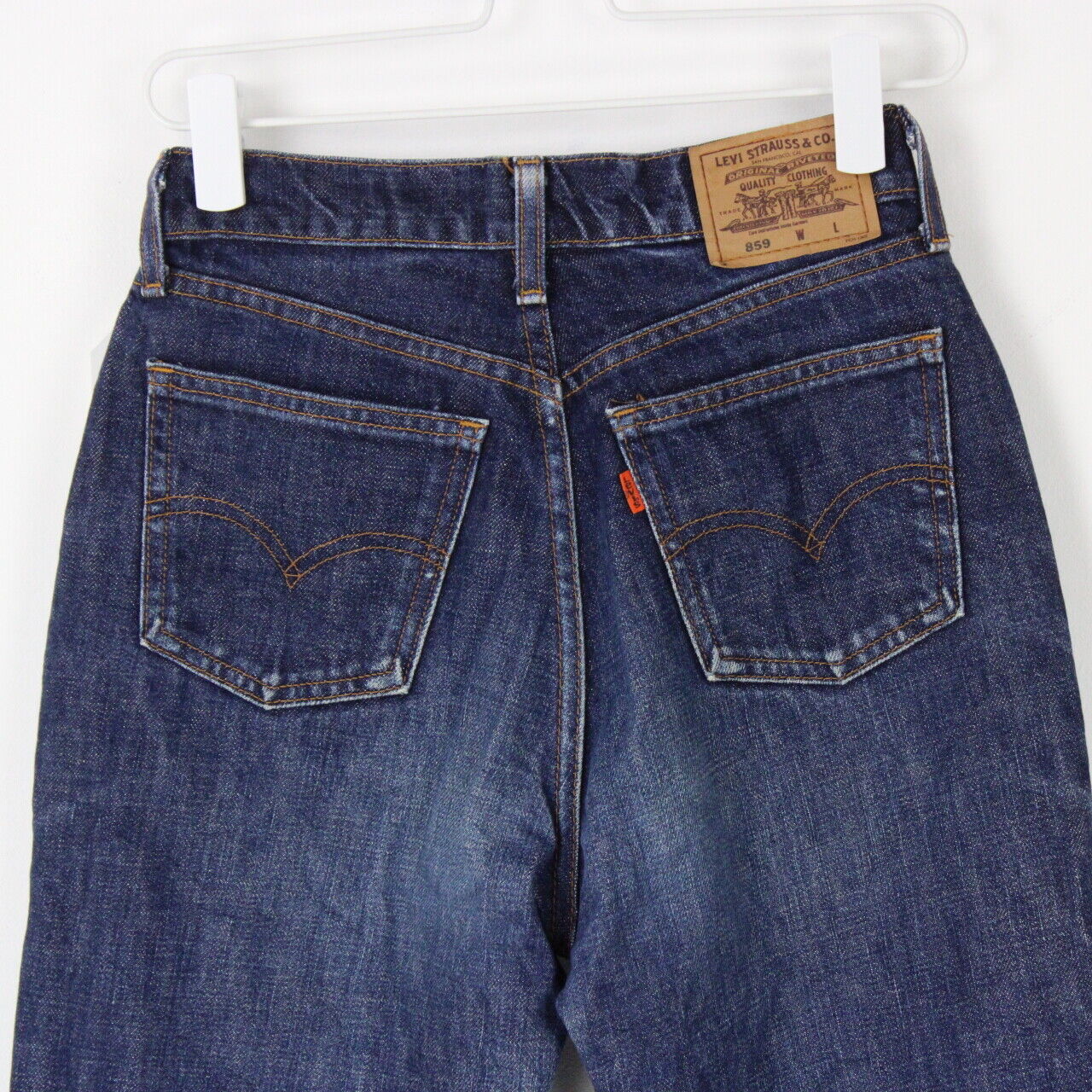 Womens LEVIS 859 Jeans Dark Blue | W23 L28