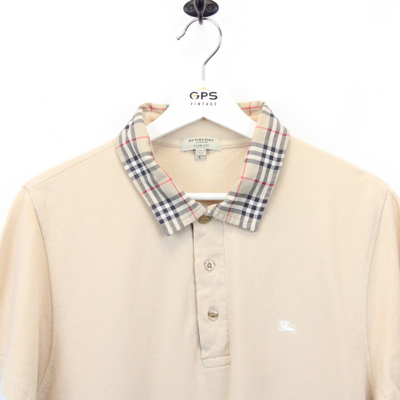 burberry polo beige