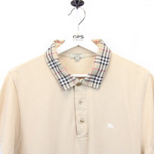 Load image into Gallery viewer, BURBERRY Polo Shirt Beige | Large
