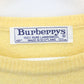 BURBERRYS 80s Knit Sweatshirt Yellow | Large