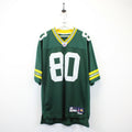 NFL REEBOK 00s Green Bay PACKERS Jersey Green | Large