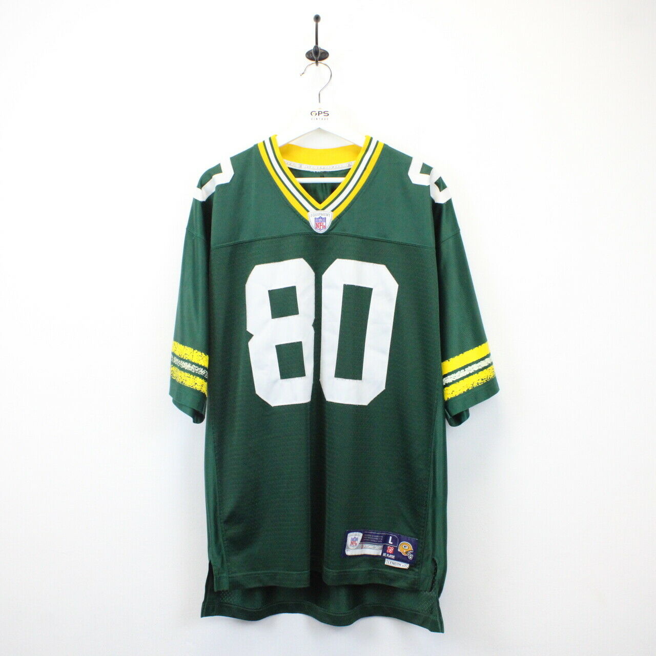 NFL REEBOK 00s Green Bay PACKERS Jersey Green | Large