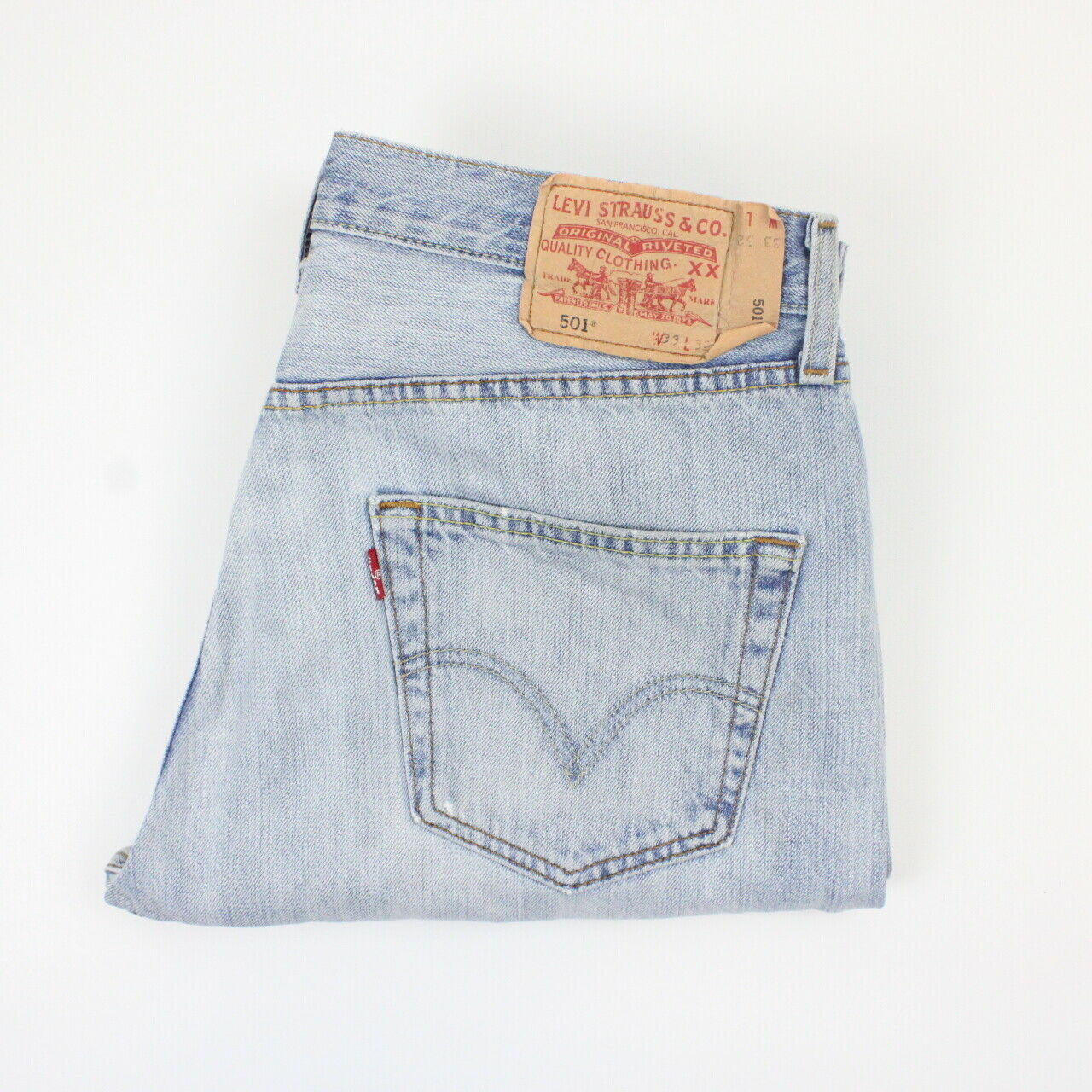 LEVIS 501 Jeans Light Blue | W33 L32