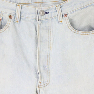 Mens LEVIS 501 Jeans Light Blue | W32 L32