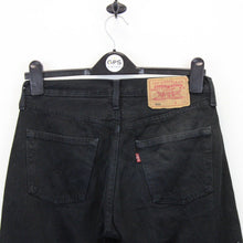 Load image into Gallery viewer, Womens LEVIS 501 Jeans Black | W28 L34
