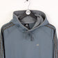 ADIDAS Hoodie Blue | Small