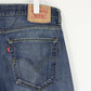 Mens LEVIS 758 Jeans Dark Blue | W36 L28
