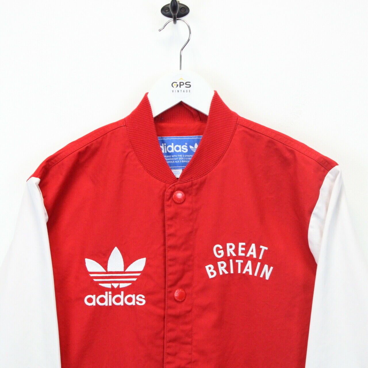 VIST SKIING SNOW JACKET TEAM GB ADIDAS HOODED RAIN