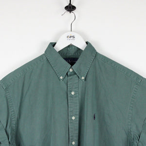 RALPH LAUREN Shirt Green | Large