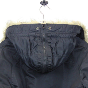 Womens ALPHA INDUSTRIES Flight Jacket Black | Medium