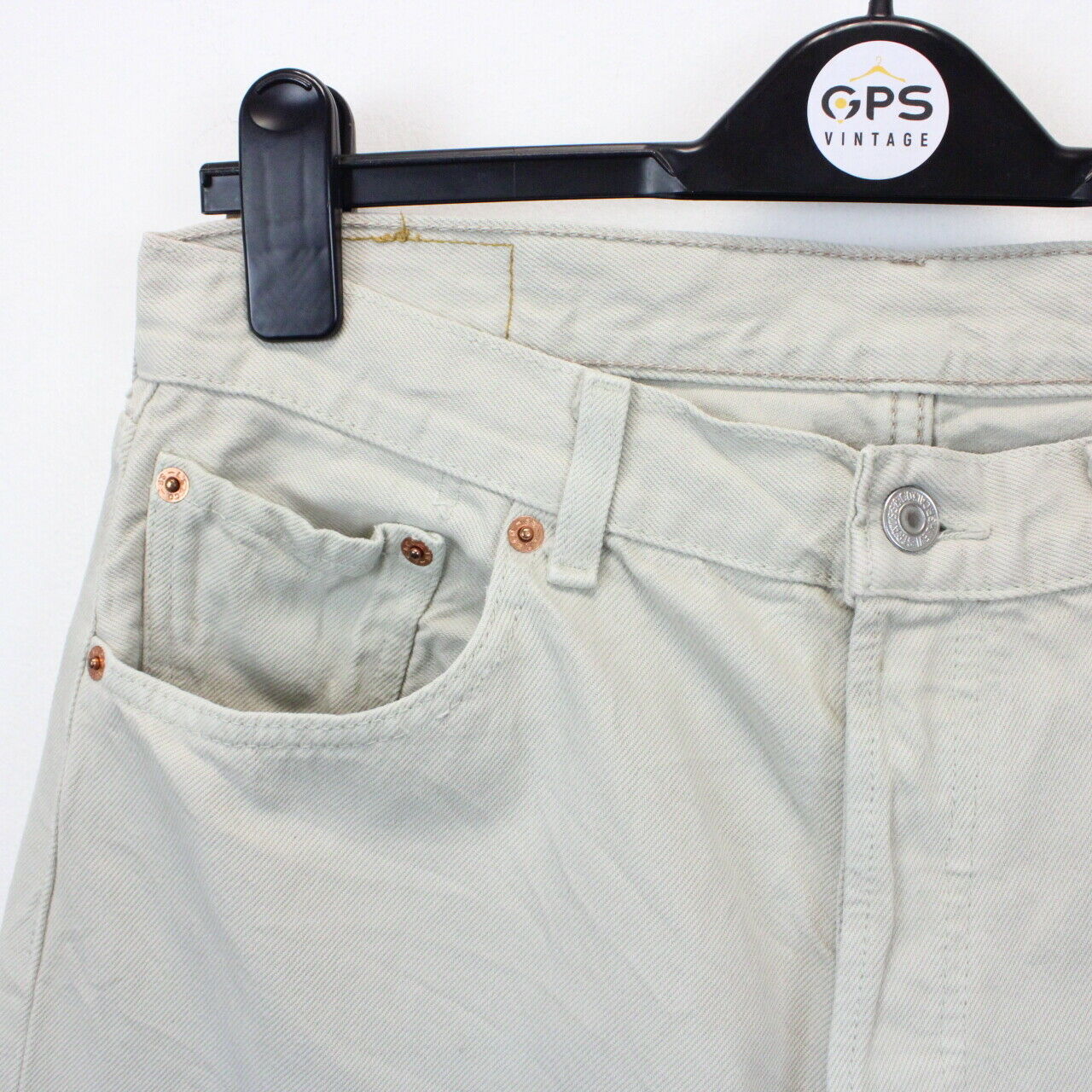 LEVIS 501 Jeans Beige | W33 L36
