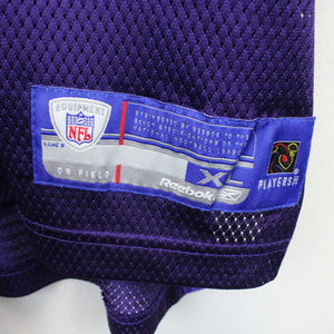 NFL REEBOK 00s Baltimore RAVENS Jersey Purple | XL