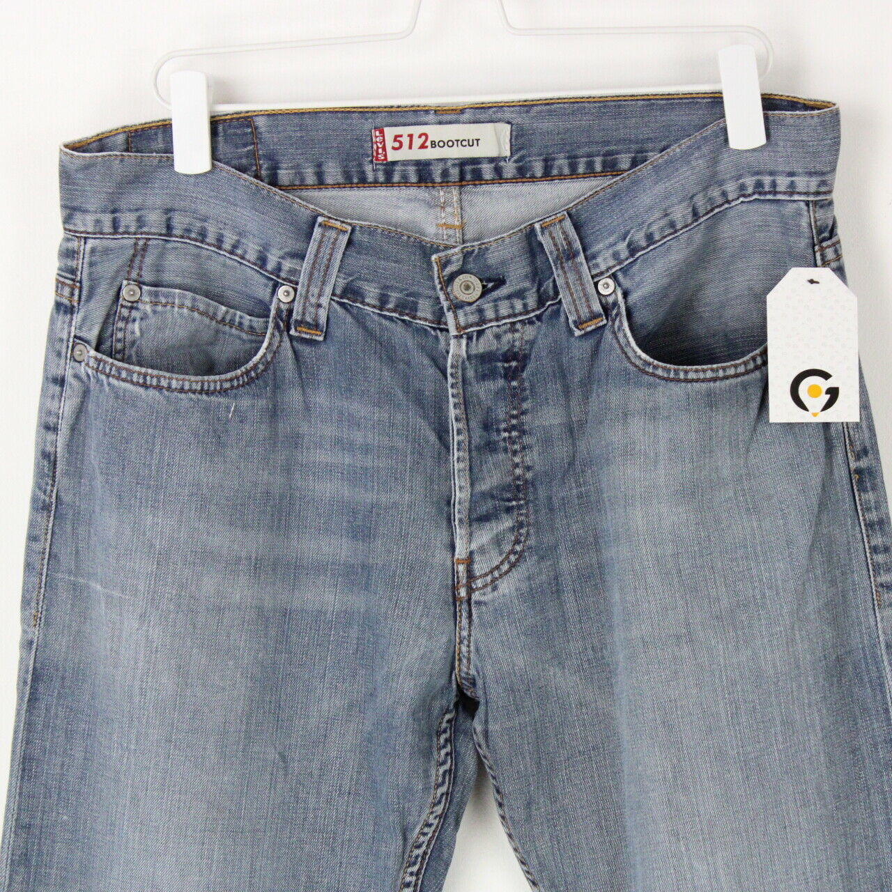 Mens LEVIS 512 Jeans Light Blue | W34 L36