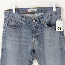 Load image into Gallery viewer, Mens LEVIS 512 Jeans Light Blue | W34 L36
