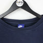 NIKE Sweatshirt Navy Blue | XXL