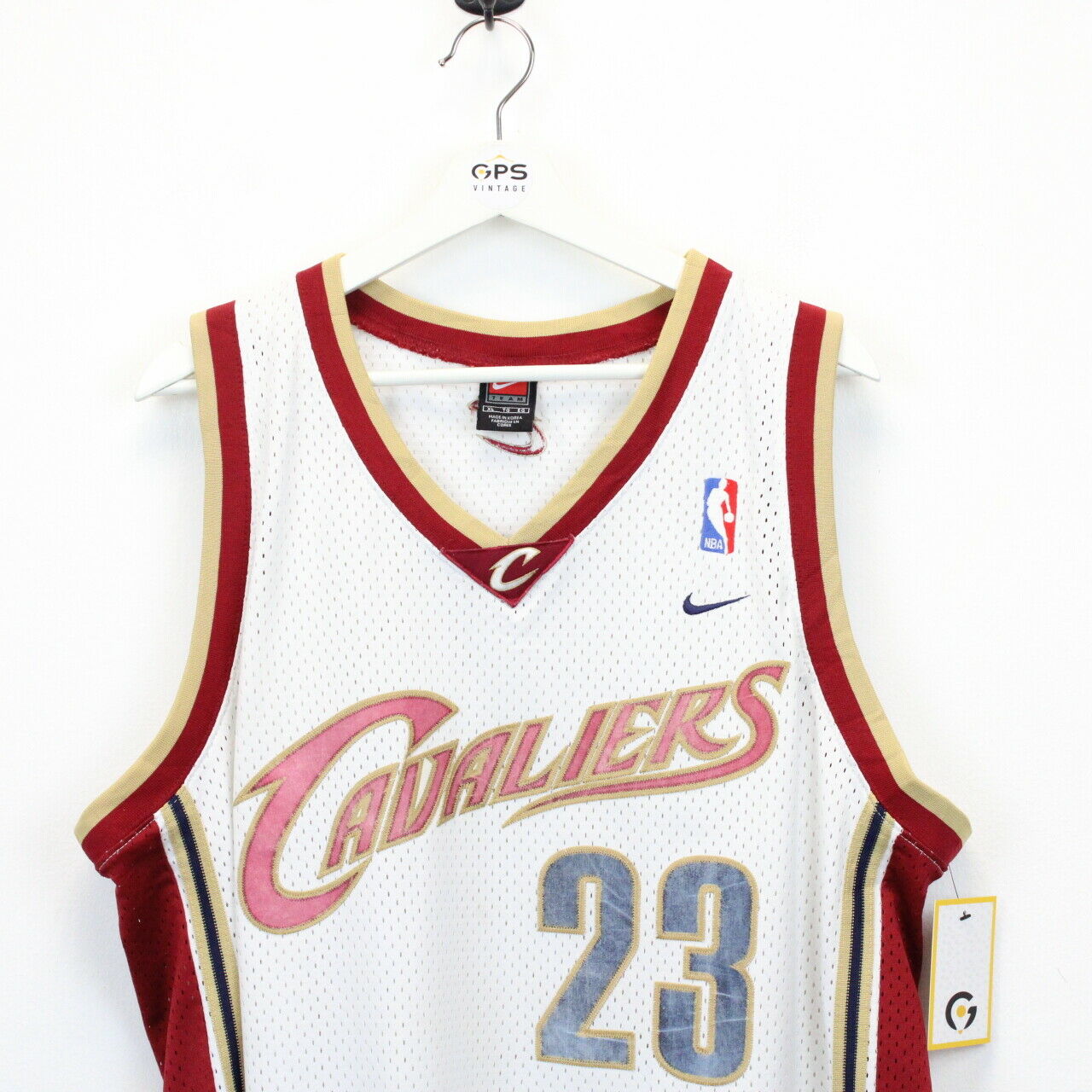 Vintage - Men - adidas LeBron James Cleveland Cavaliers Jersey - White -  Nohble