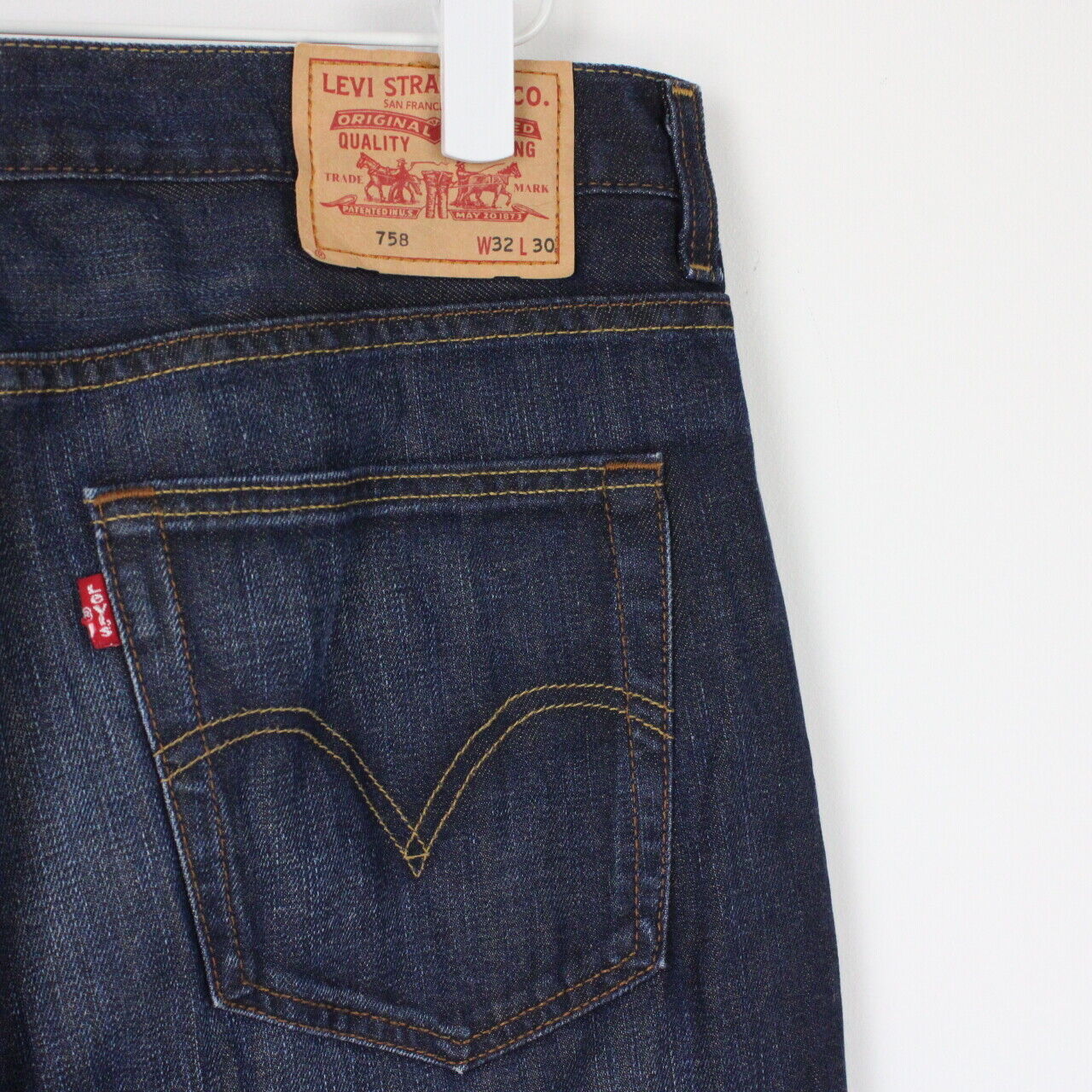 Mens LEVIS 758 Jeans Indigo | W34 L30