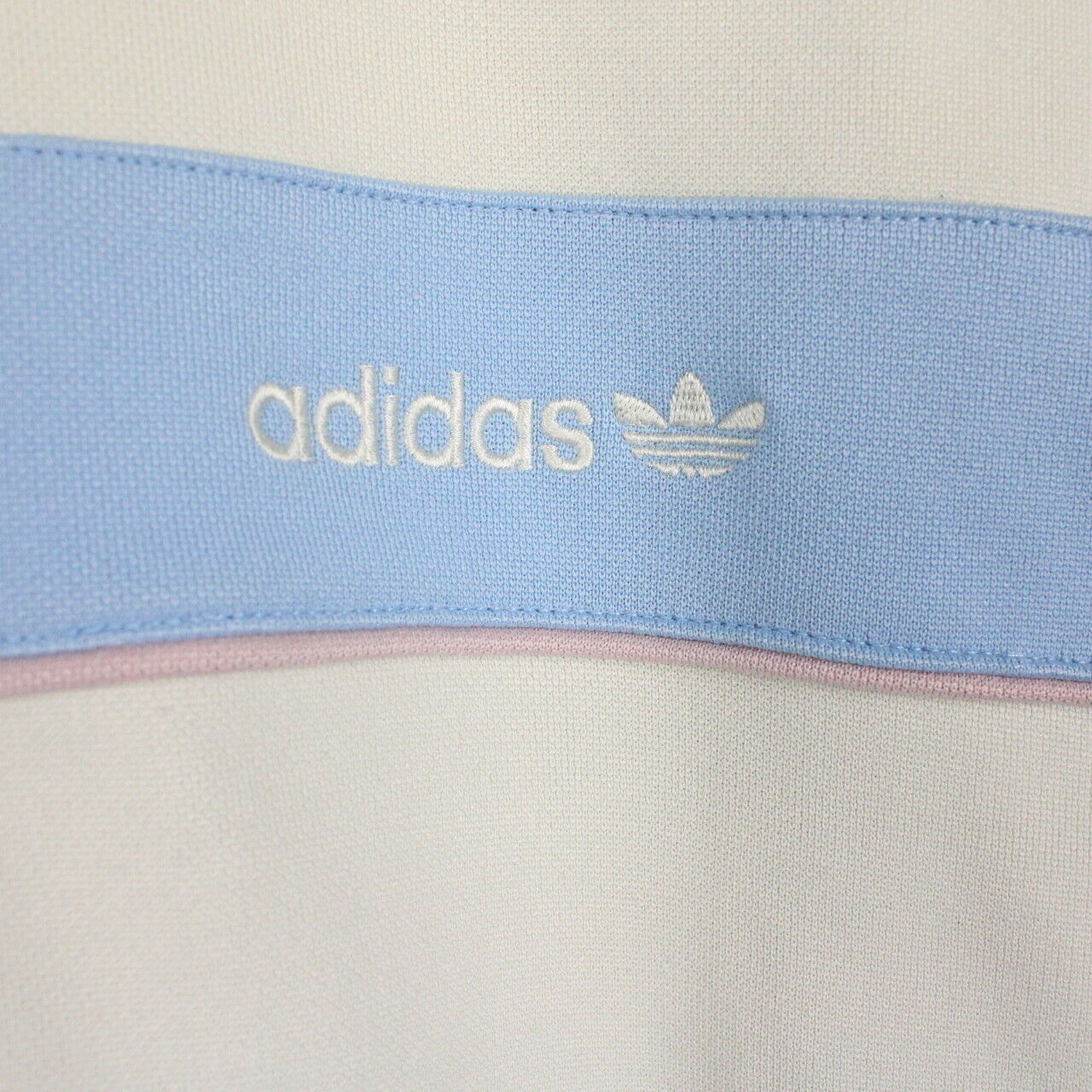 Womens ADIDAS Track Top Jacket Blue | Small
