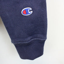 Load image into Gallery viewer, Womens CHAMPION 90s Hoodie Navy Blue | XS
