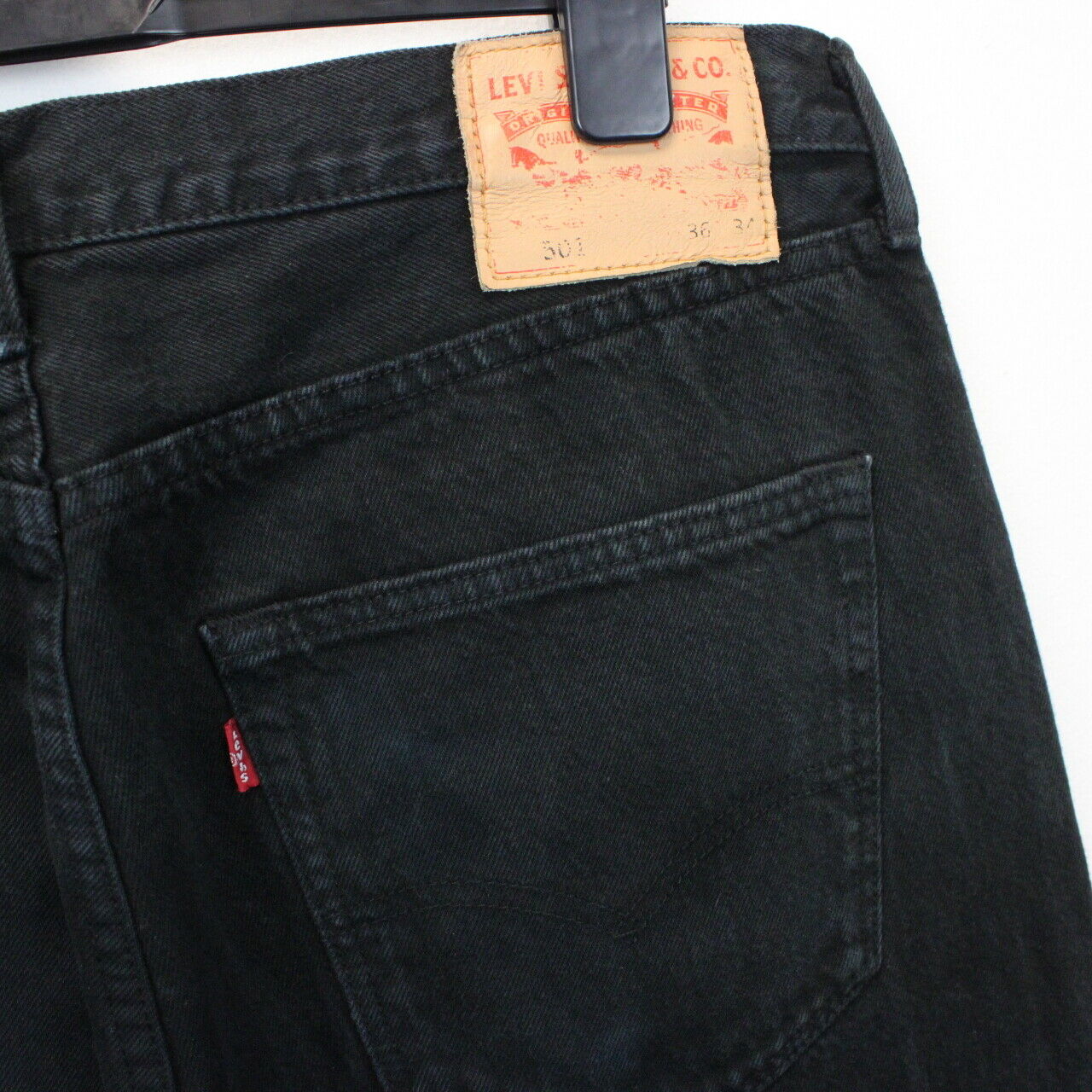 LEVIS 501 Jeans Black | W38 L34