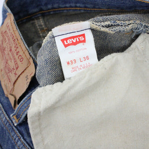 Mens LEVIS 501 Jeans Mid Blue | W31 L34