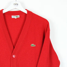 Load image into Gallery viewer, LACOSTE Knit Cardigan Red | Medium
