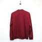 NIKE FC BARCELONA 1/4 Zip Sweatshirt Red | Large