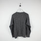 LACOSTE Knit Sweatshirt Grey | Medium