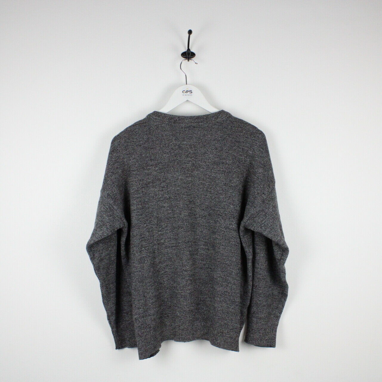 LACOSTE Knit Sweatshirt Grey | Medium