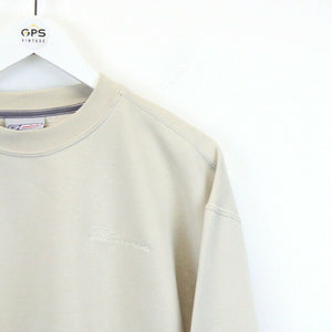 REEBOK 00s Sweatshirt Beige | XS