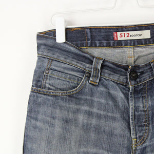 Mens LEVIS 512 Jeans Mid Blue | W33 L32