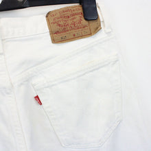 Load image into Gallery viewer, LEVIS 501 Jeans White | W33 L34
