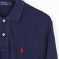Mens RALPH LAUREN Polo Shirt Navy Blue | Small