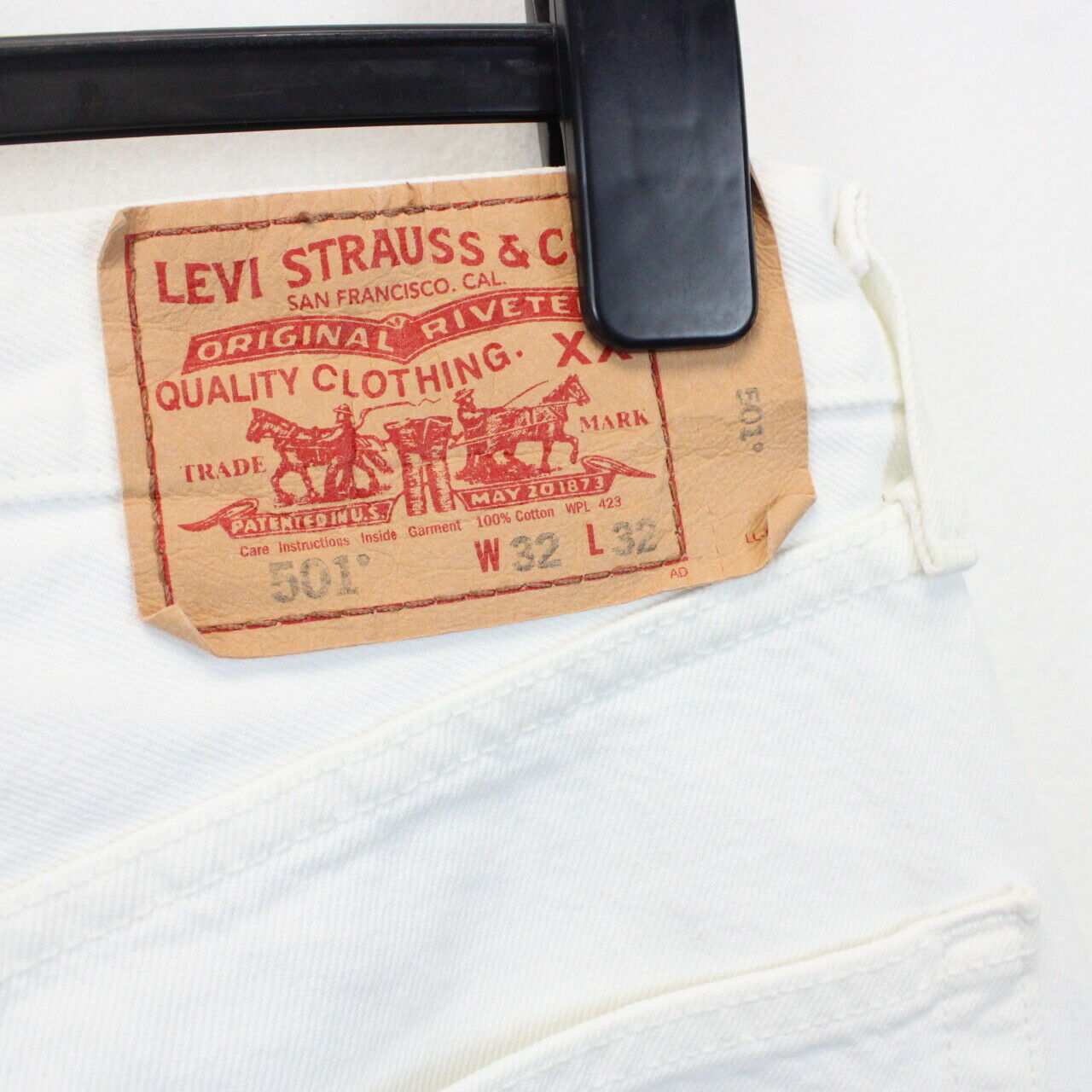 LEVIS 501 Jeans White | W32 L32