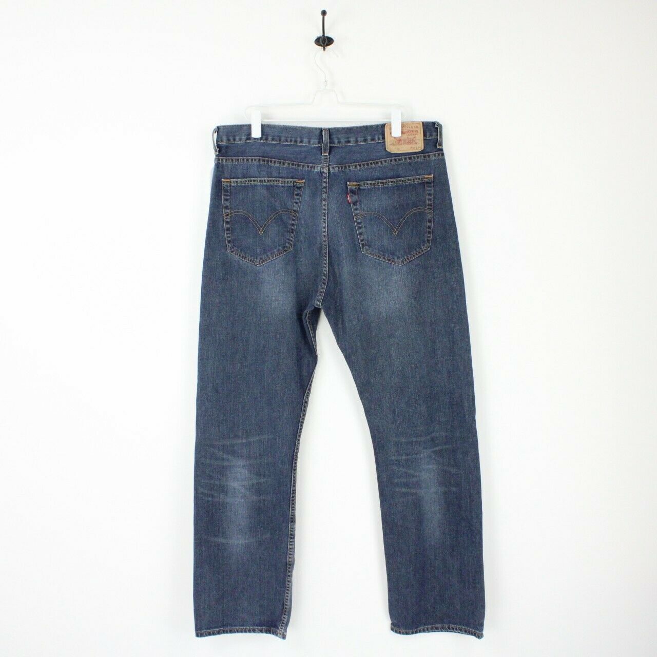 Mens LEVIS 758 Jeans Dark Blue | W38 L34