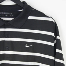 Load image into Gallery viewer, Mens NIKE Polo Shirt Black &amp; White | XL
