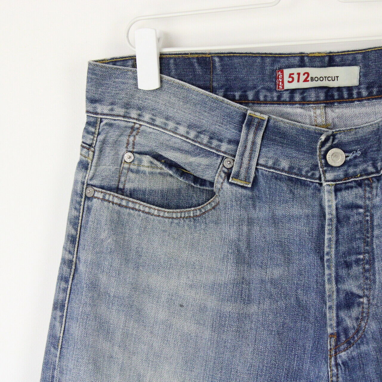 Mens LEVIS 512 Jeans Mid Blue | W34 L34